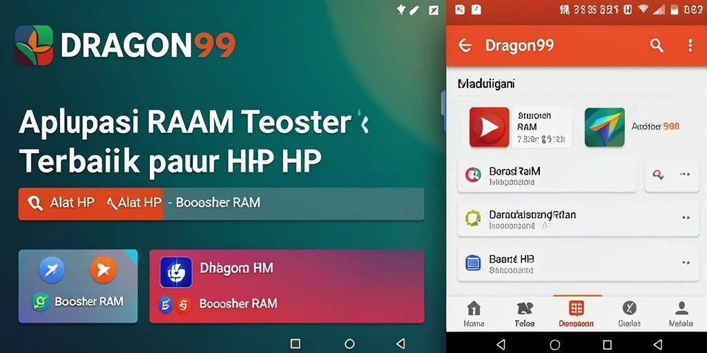 Tampilan antarmuka DRAGON99 yang intuitif dan ramah pengguna.