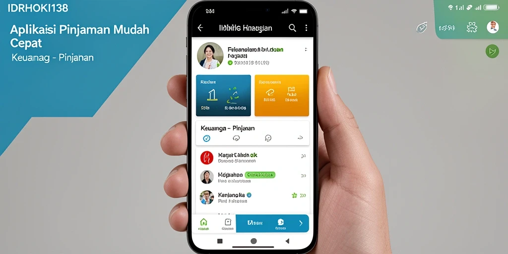 Tampilan aplikasi IDRHOKI138 yang sederhana dan fungsional.
