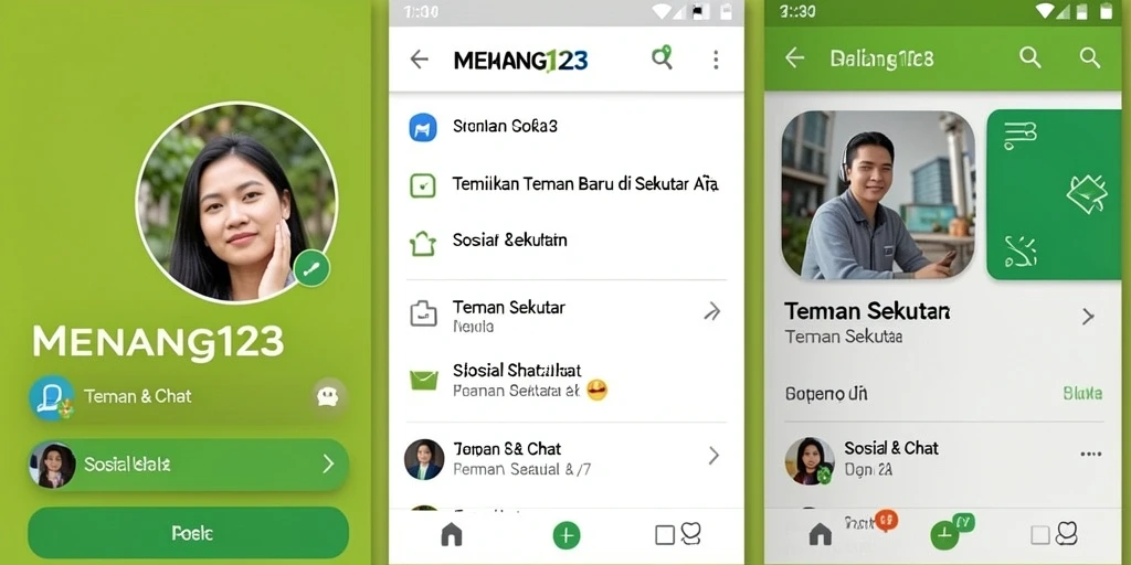 Tampilan antarmuka yang menarik dan fungsional dari MENANG123.