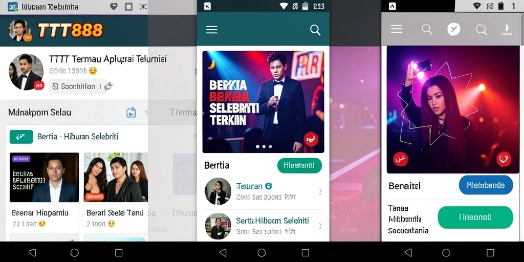 Tampilan antarmuka TTT888 yang menarik dan mudah digunakan.